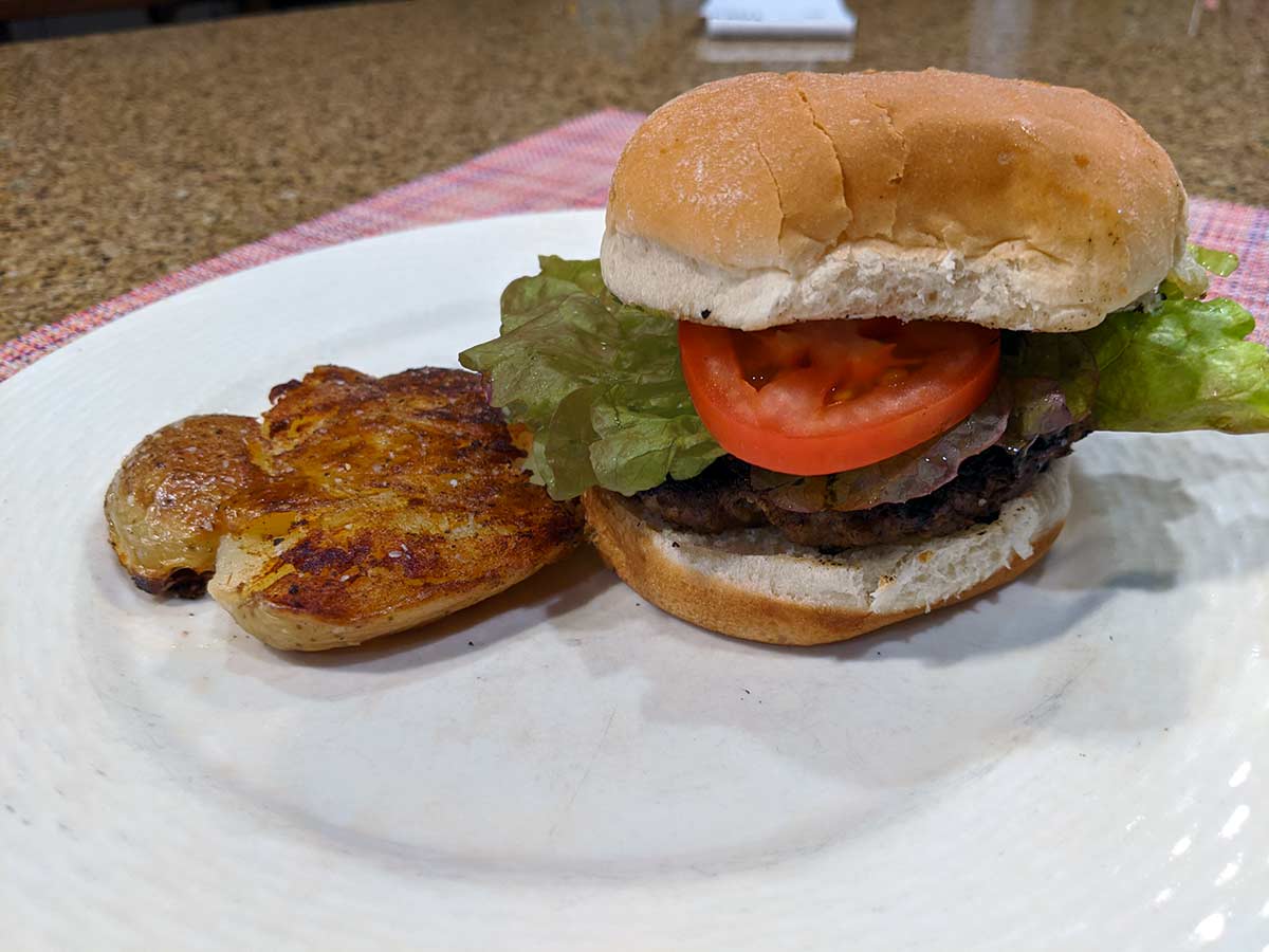 Hamburger-Grilling for Kids